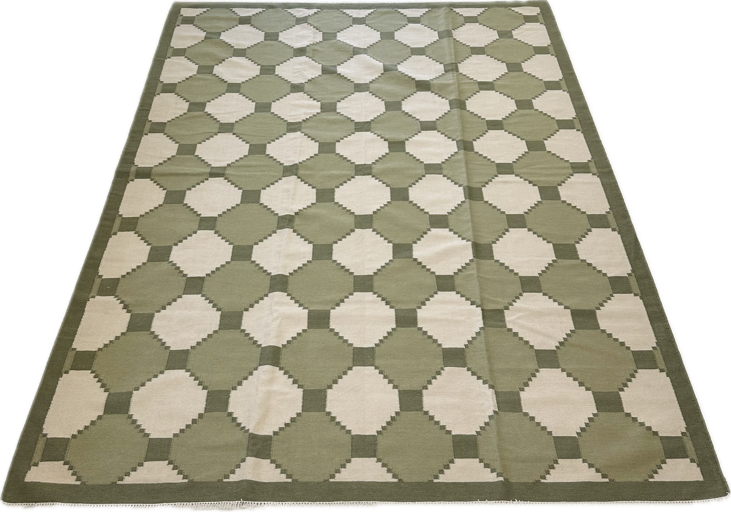 Caroline Flatweave Dhurrie (Made to Order)