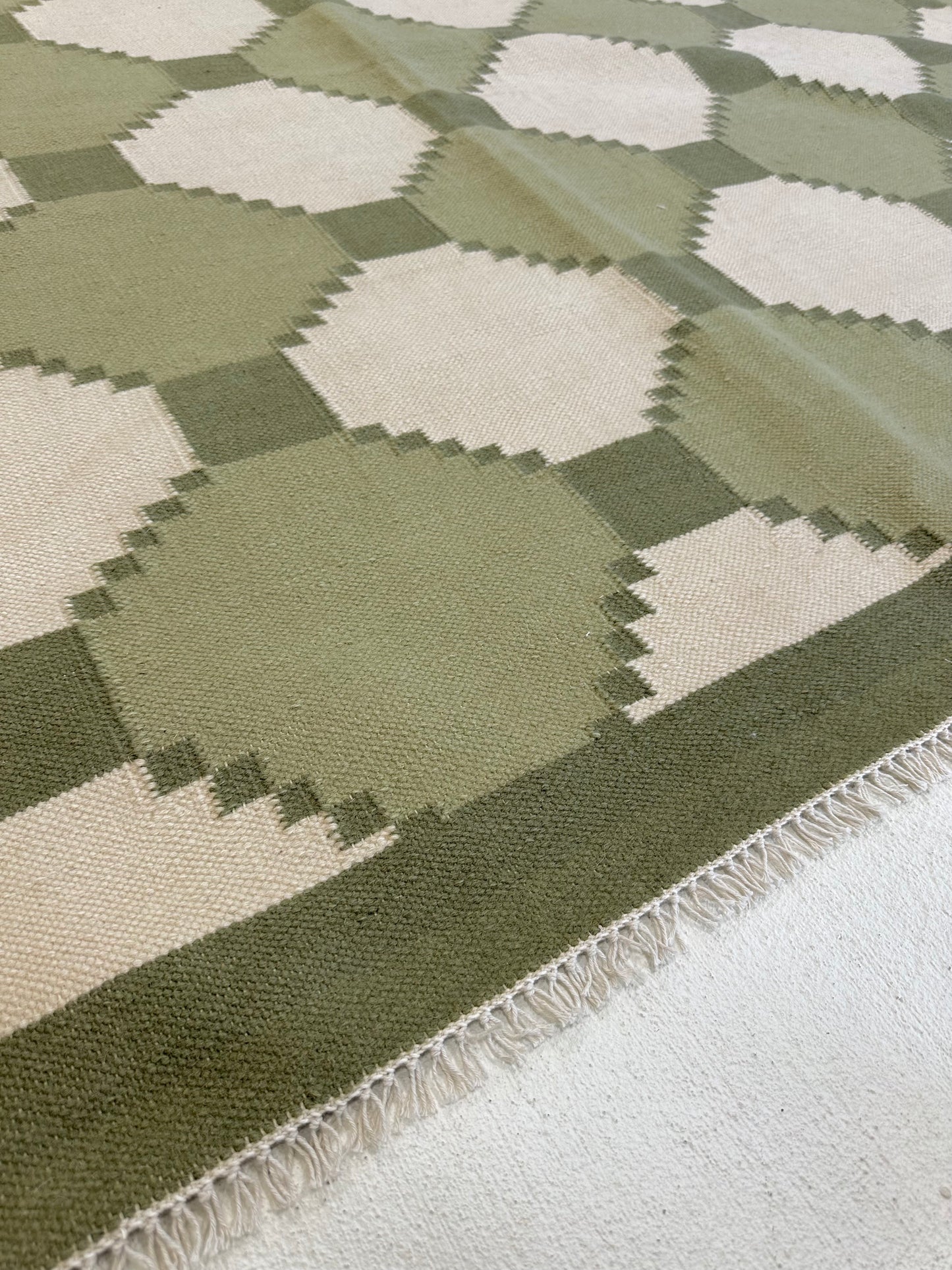 Caroline Flatweave Dhurrie (Made to Order)