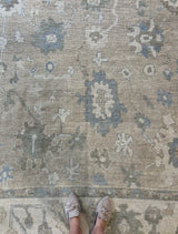 Frances Turkish Oushak Rug sample