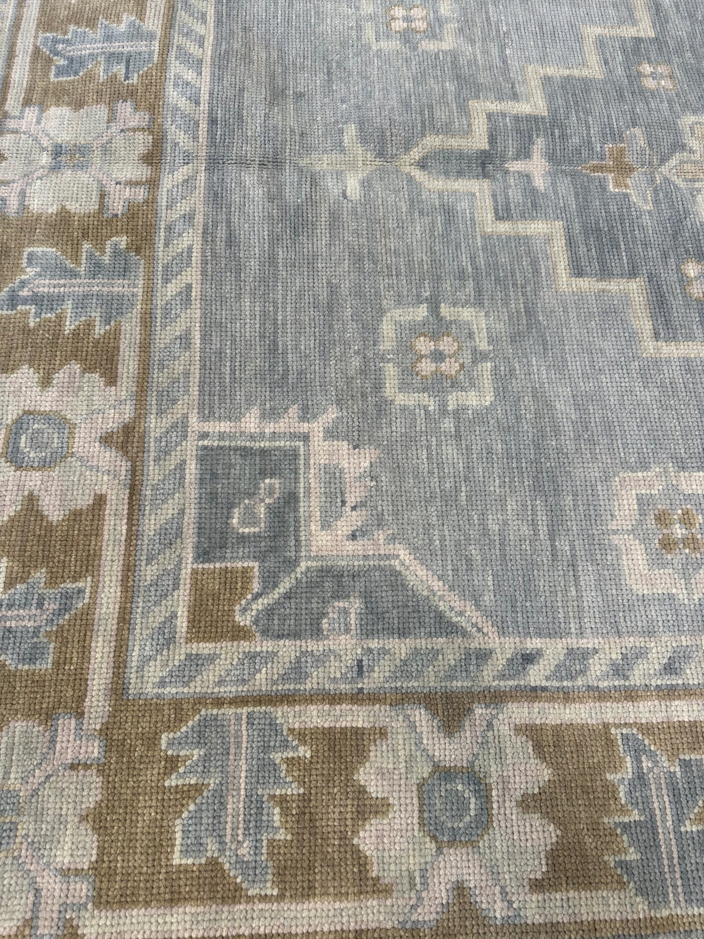Susie Blue Modern Oushak Rug | In Stock