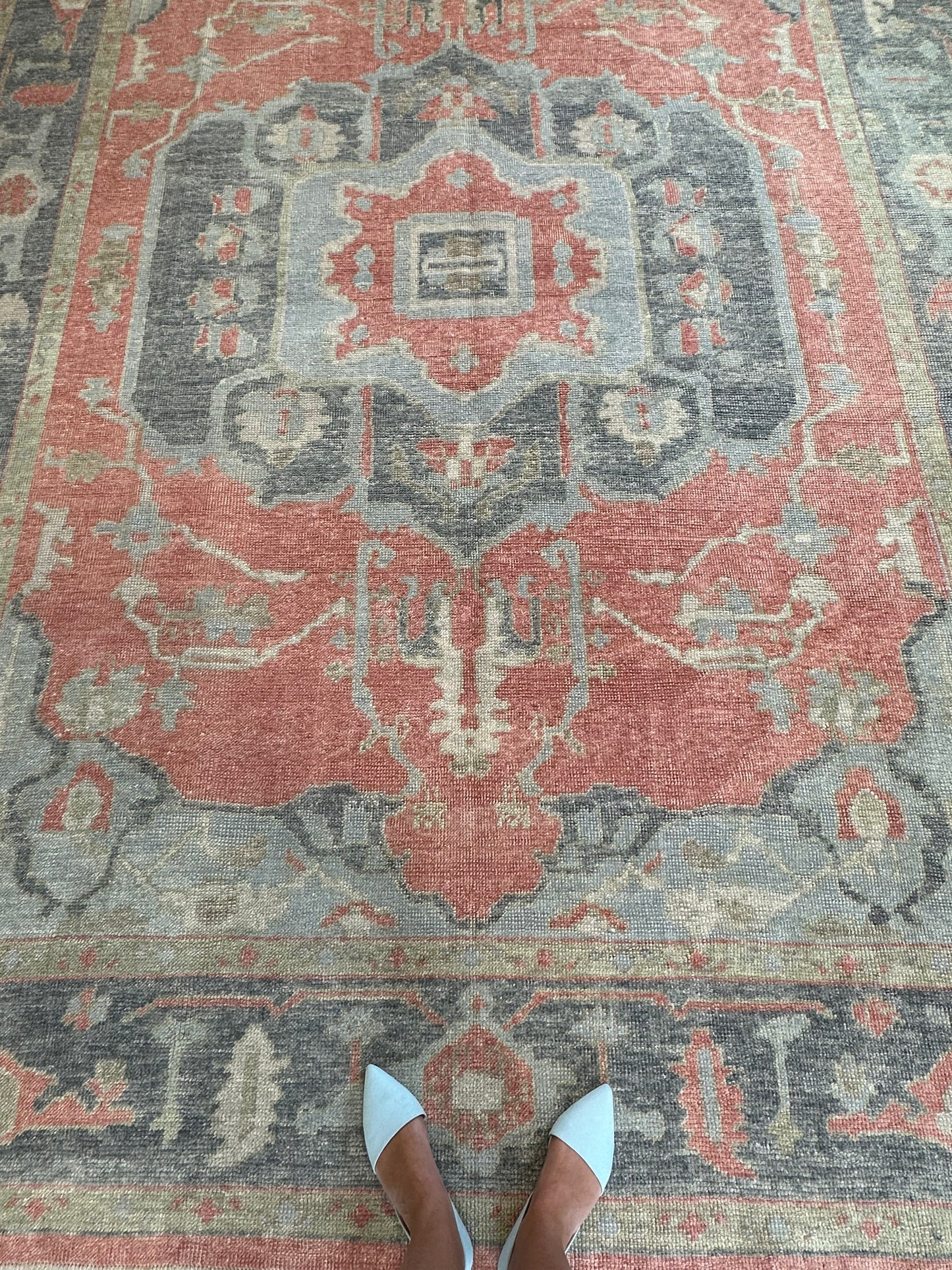 Ruby Turkish Oushak (In Stock)