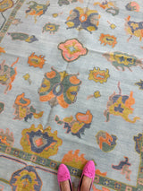 Layla Modern Oushak Rug sample