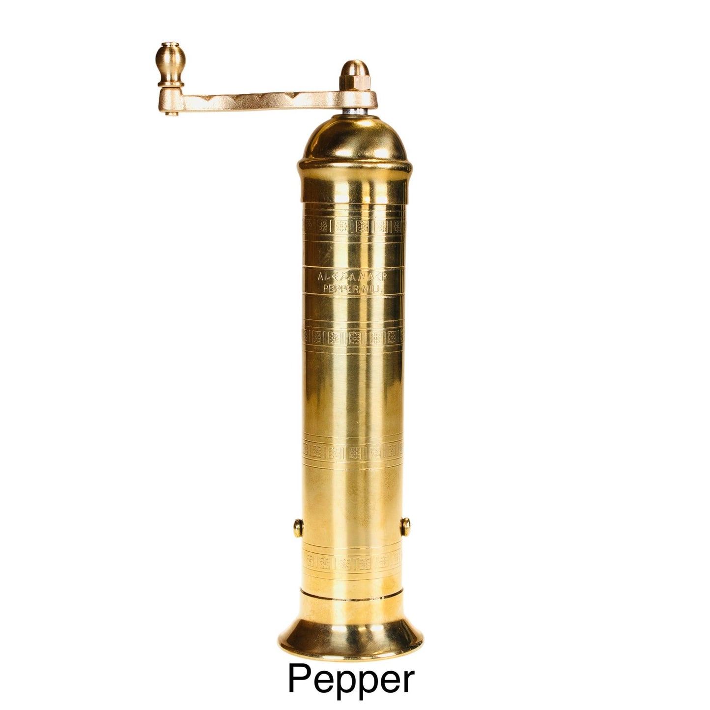 The Original 'Brass Mill' - 9" pepper grinder