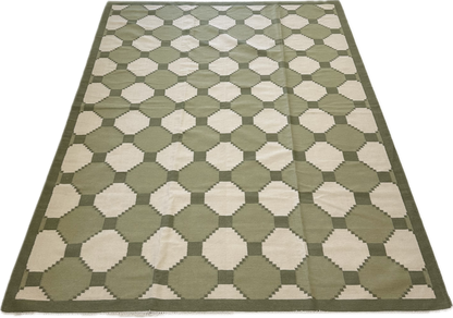 Caroline wool flatweave rug, alternate view