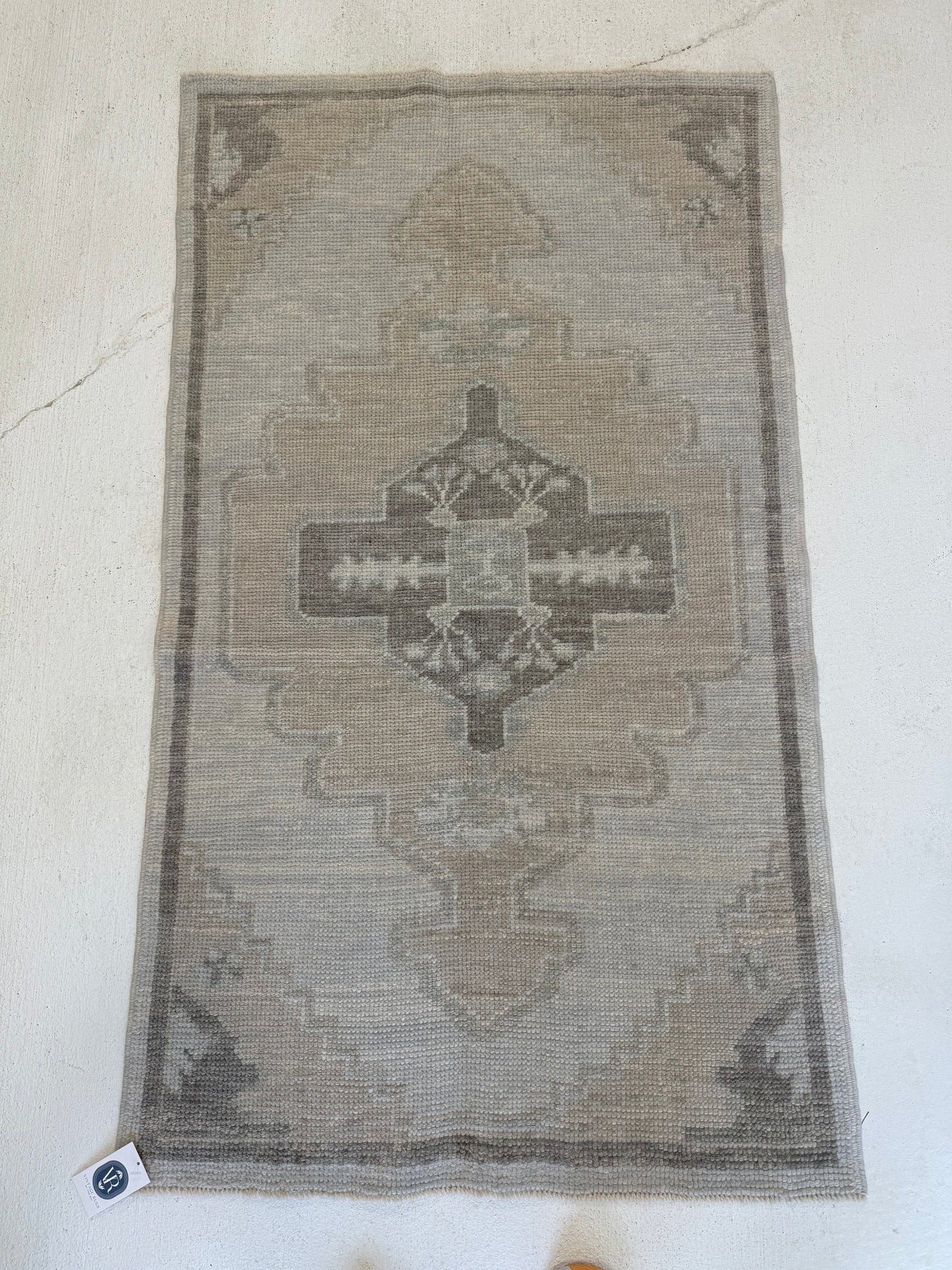 Bethany Neutral turkish oushak runner in fairhope, AL