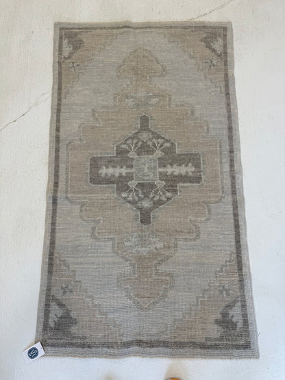 Bethany Neutral turkish oushak runner in fairhope, AL