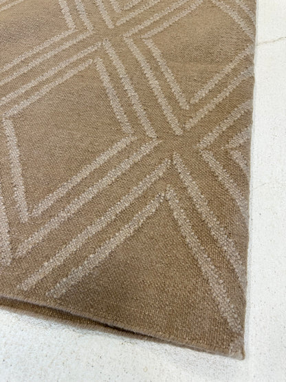 Cecilia wool flatweave rug, additional view