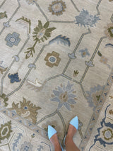 Emmaline Modern Oushak Rug sample