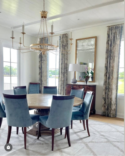 Lynn modern Oushak rug with a very light warm gray foundation and soft green accents, hand-knotted wool