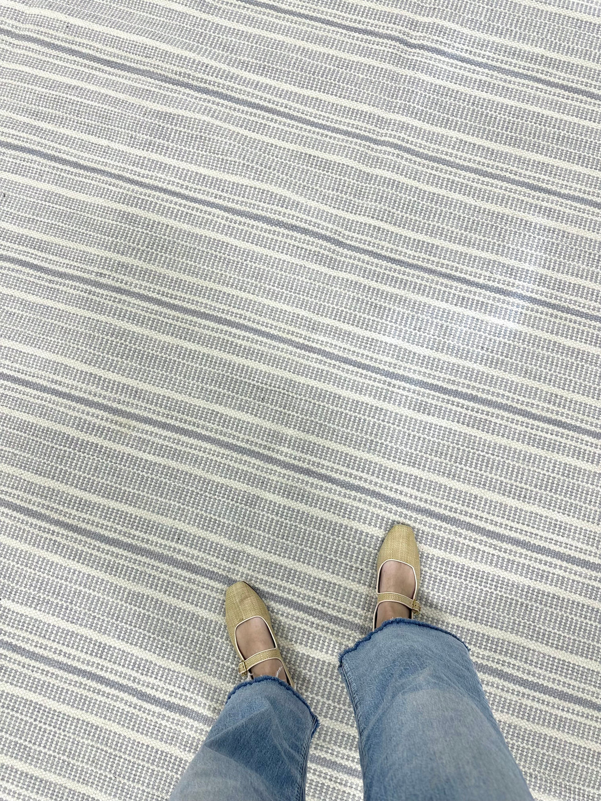 Remi Blue Flatweave Rug