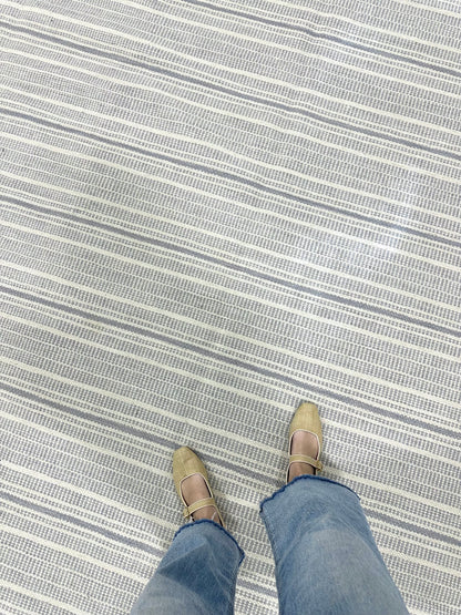 Remi Blue Flatweave Rug