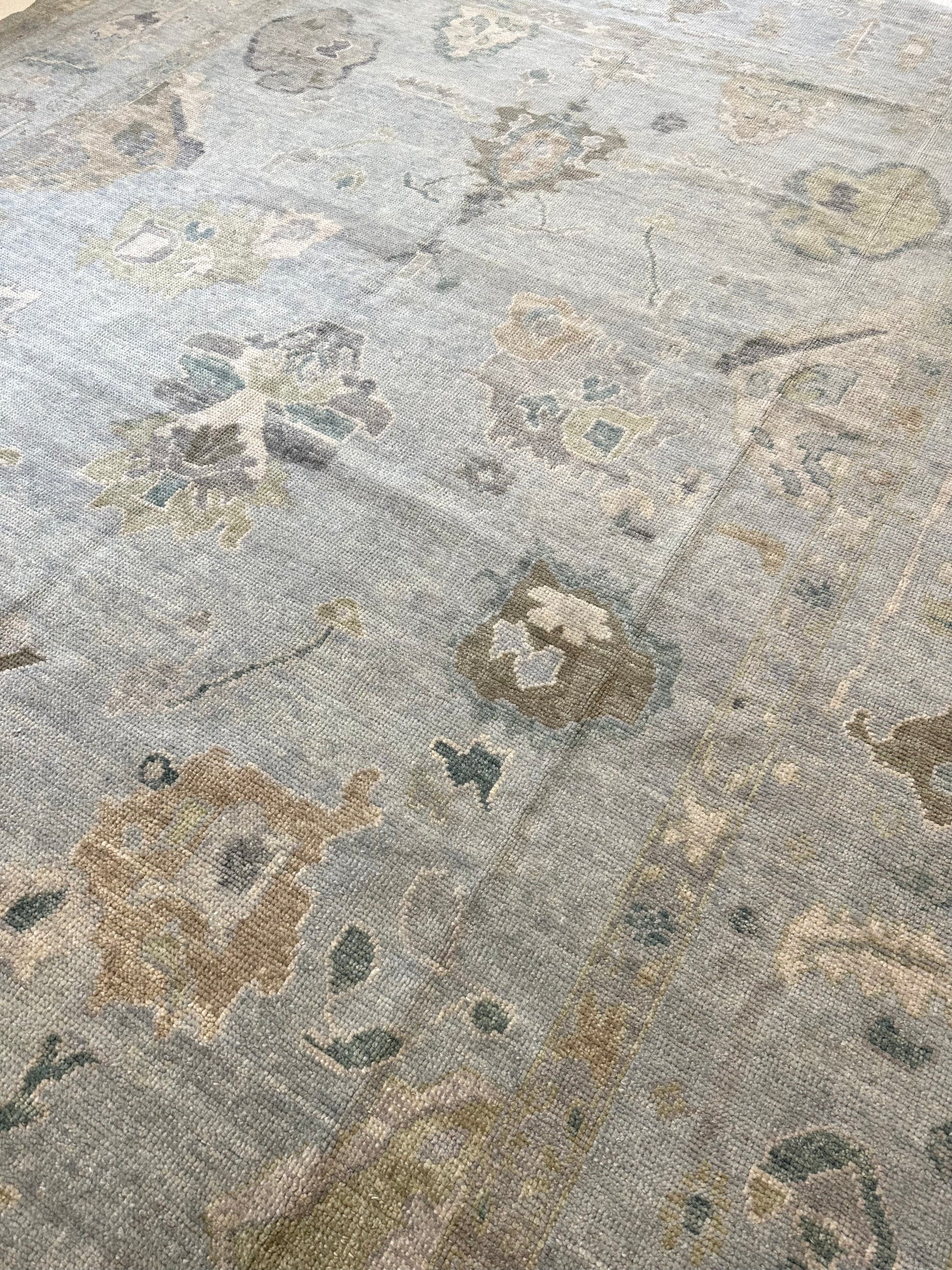 Addison Turkish Oushak rug, alternate view