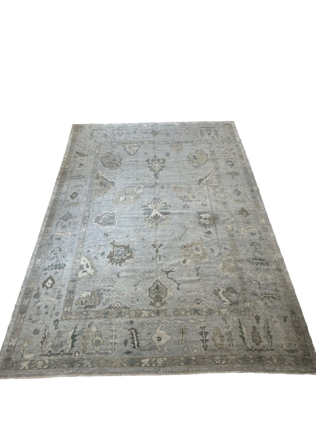 Addison Turkish Oushak rug, full view