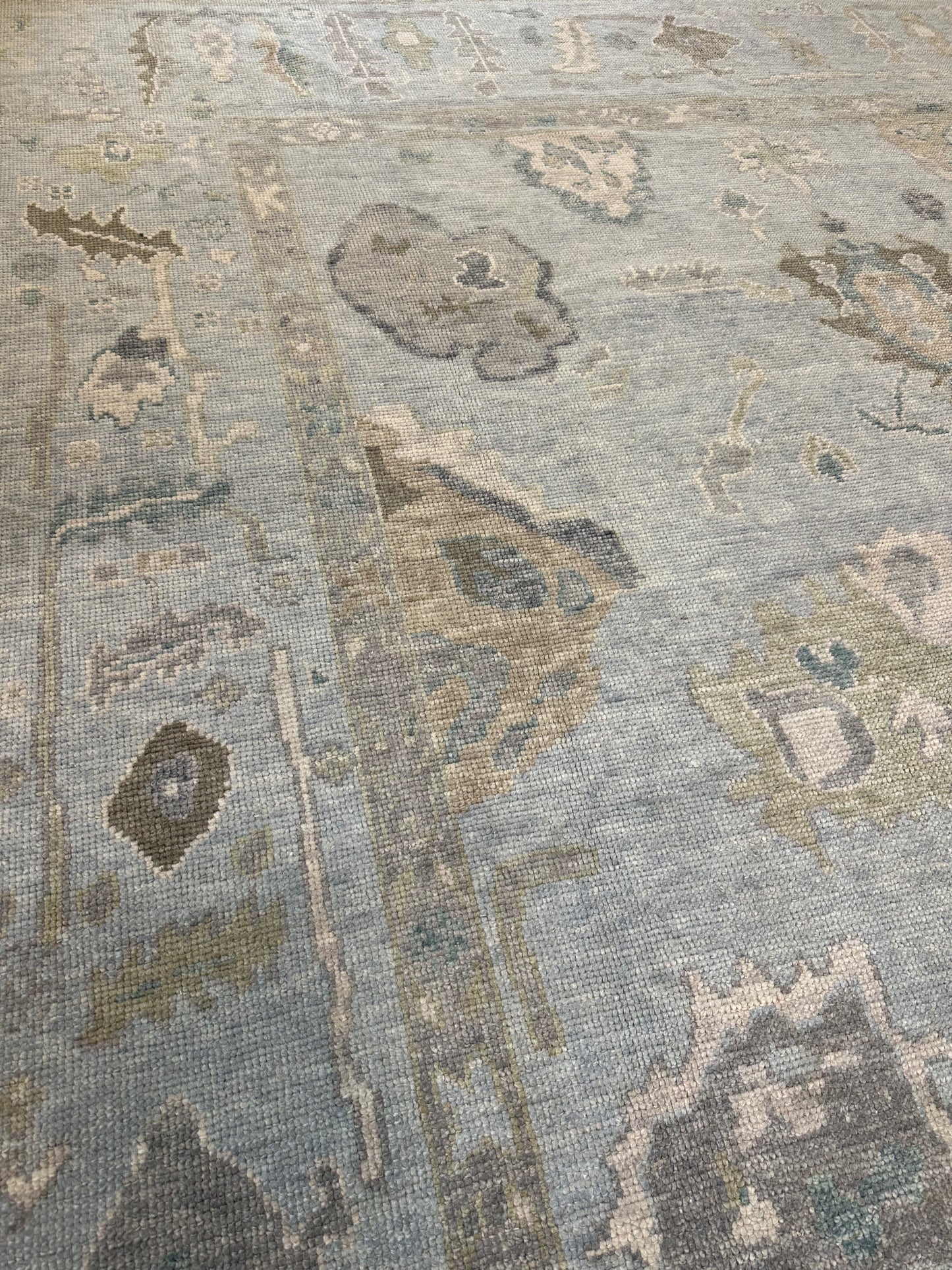 Addison Turkish Oushak rug, alternate view