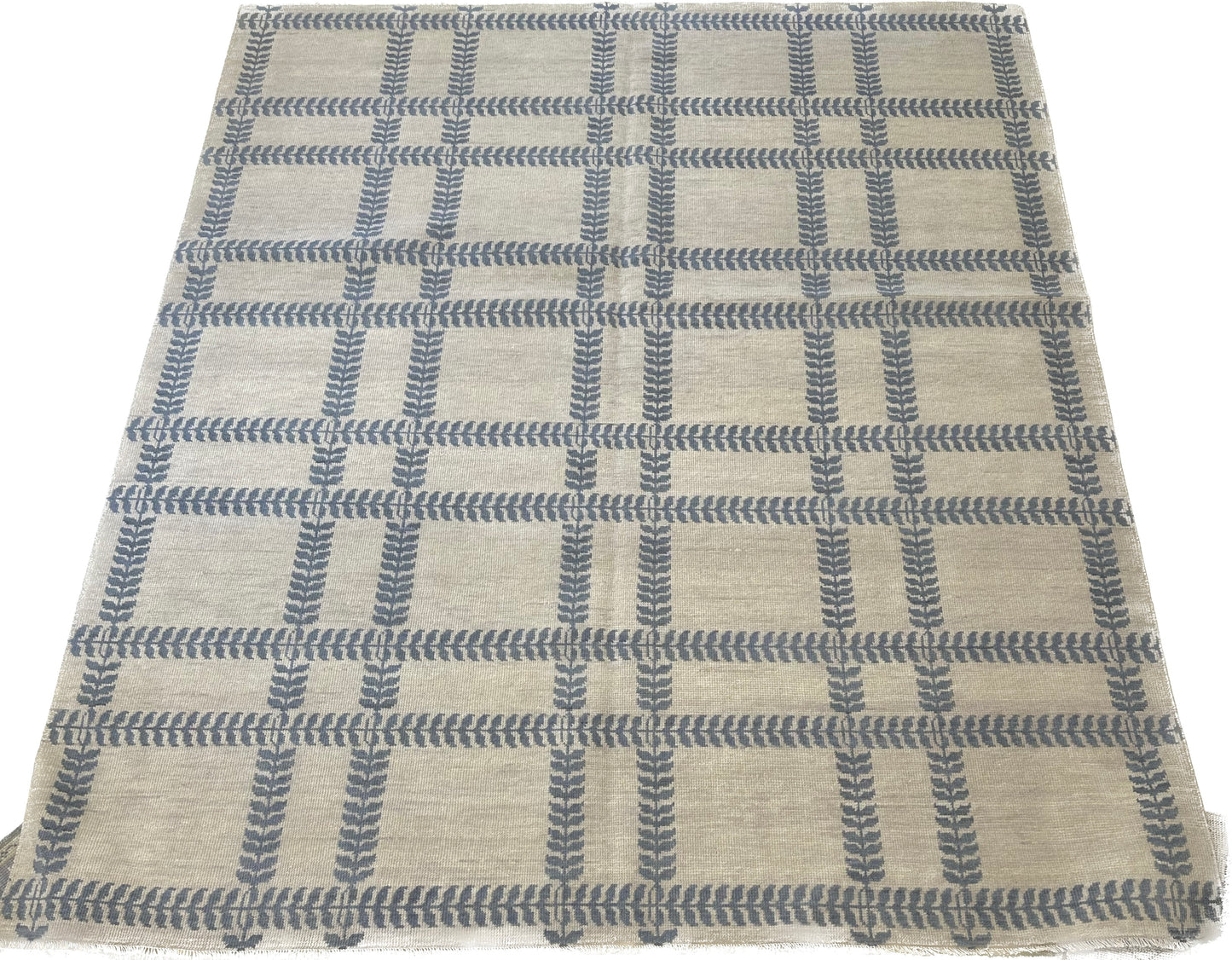 Allie modern Oushak rug, full view