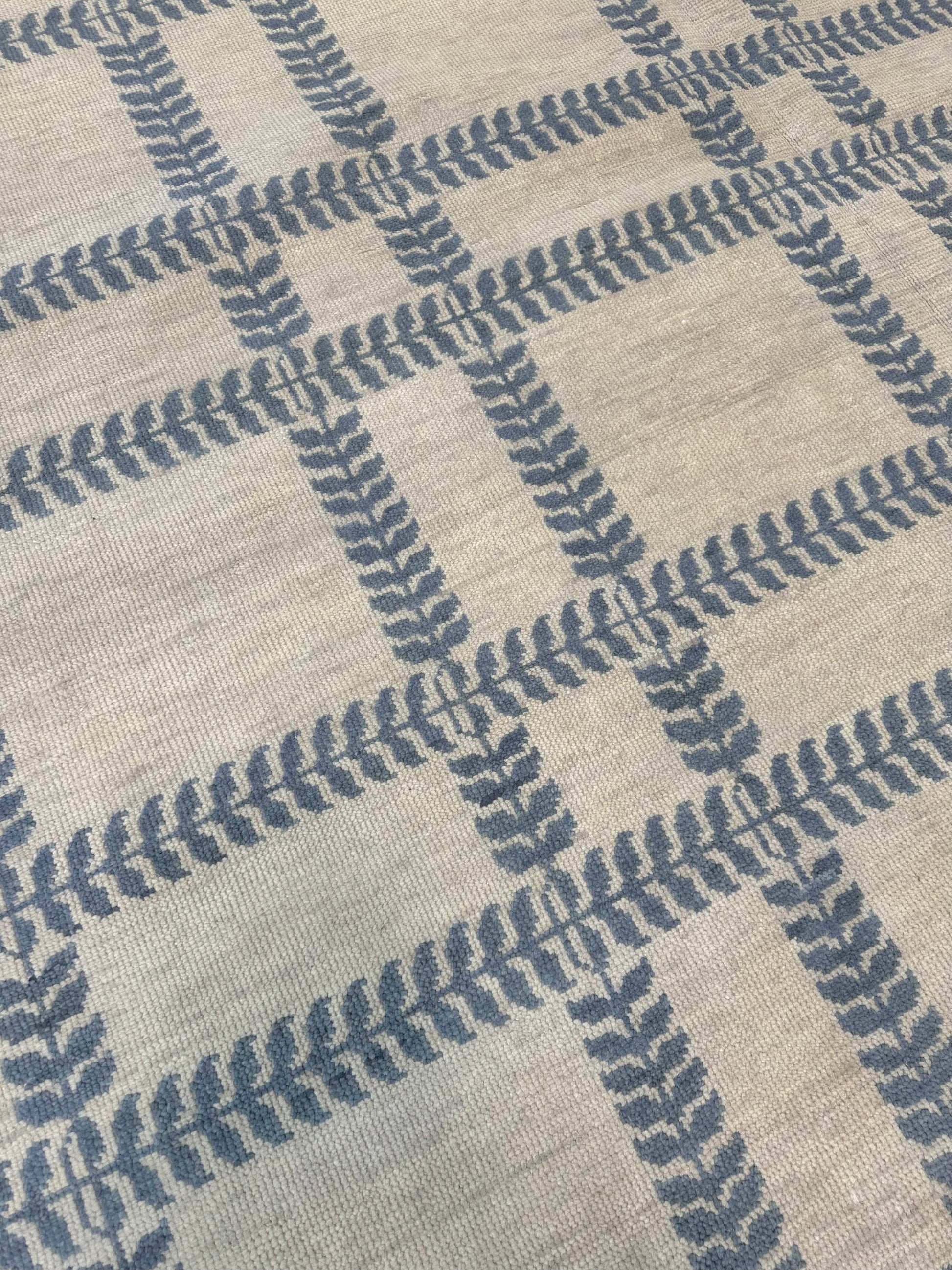 Allie modern Oushak rug, another angle