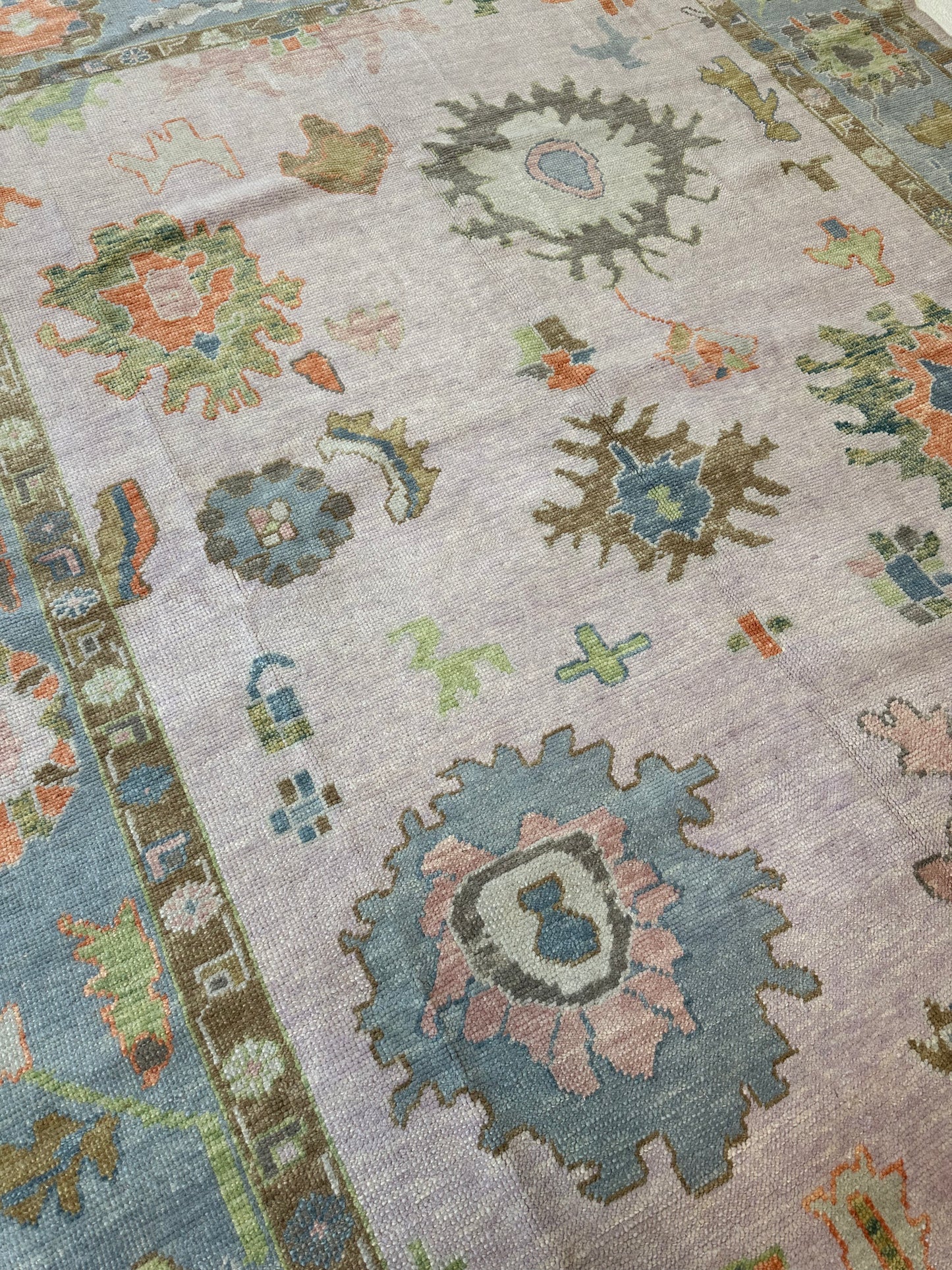 Bailey Turkish Oushak rug, alternate view