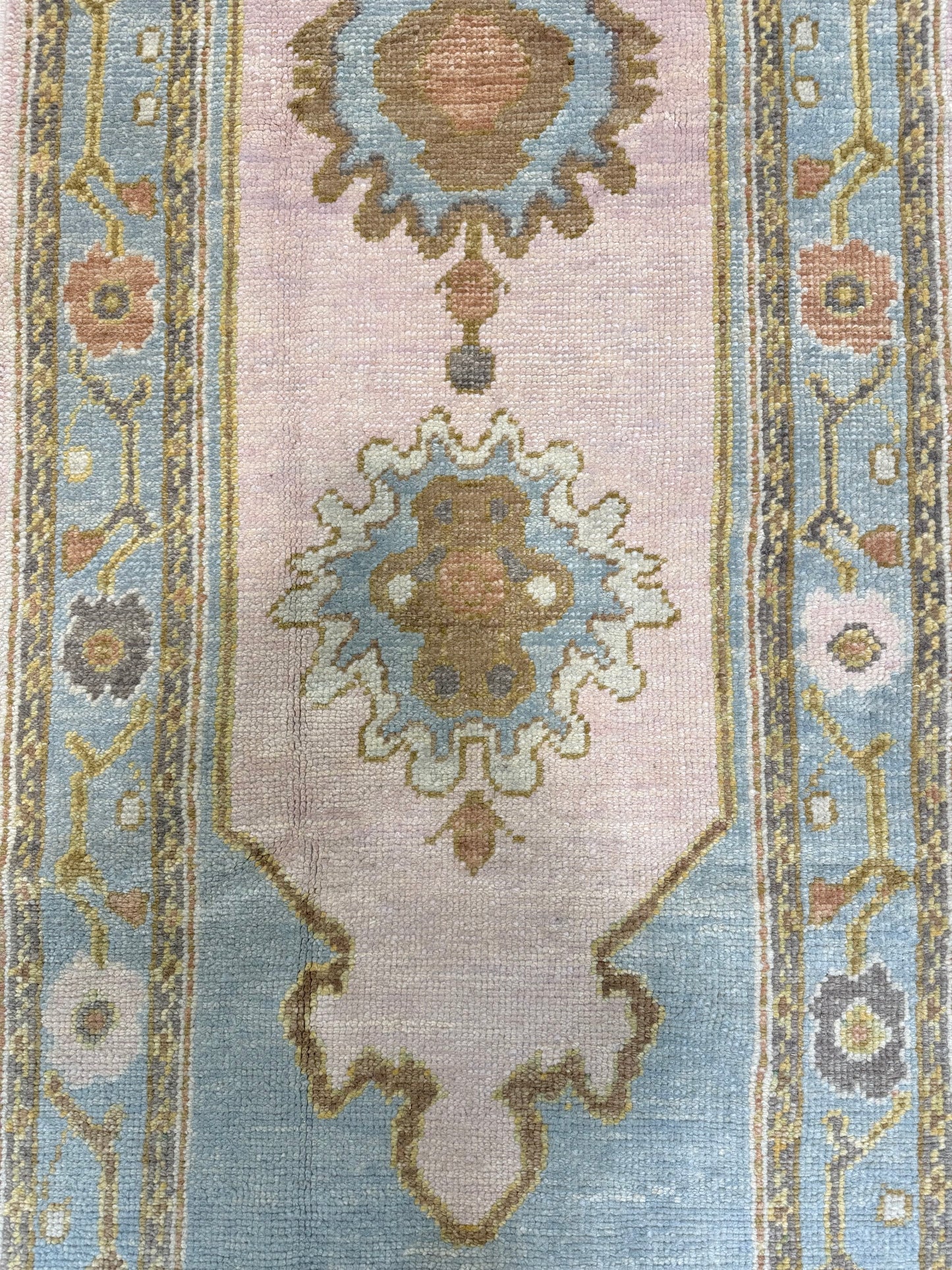 Blaire Turkish rug, side view