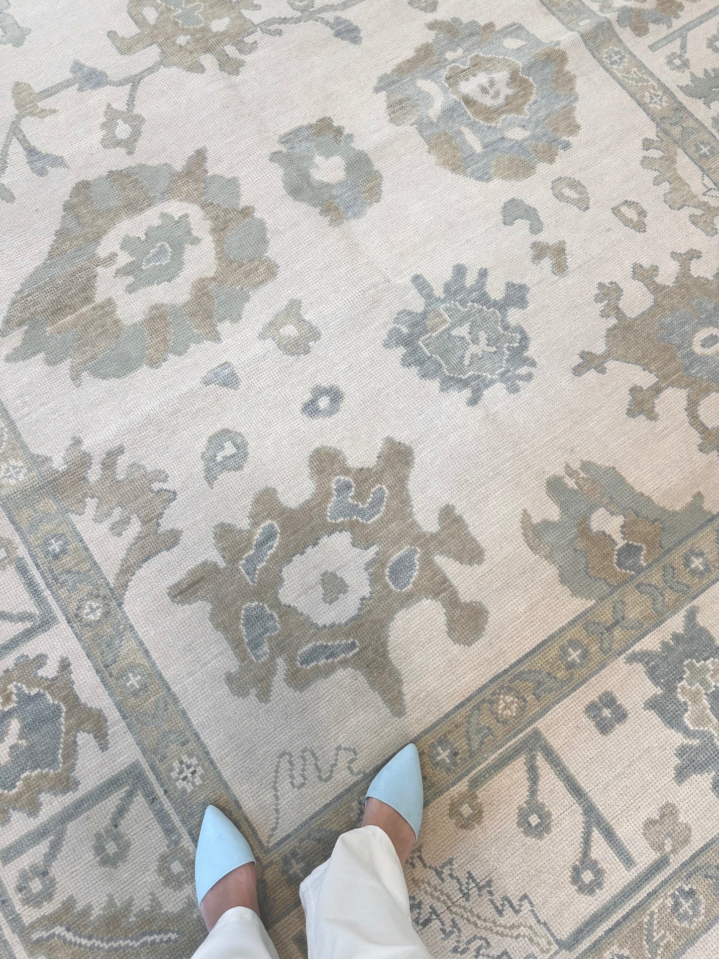 Emily Modern Oushak Rug | In Stock – Vintage Rugs by the Bay