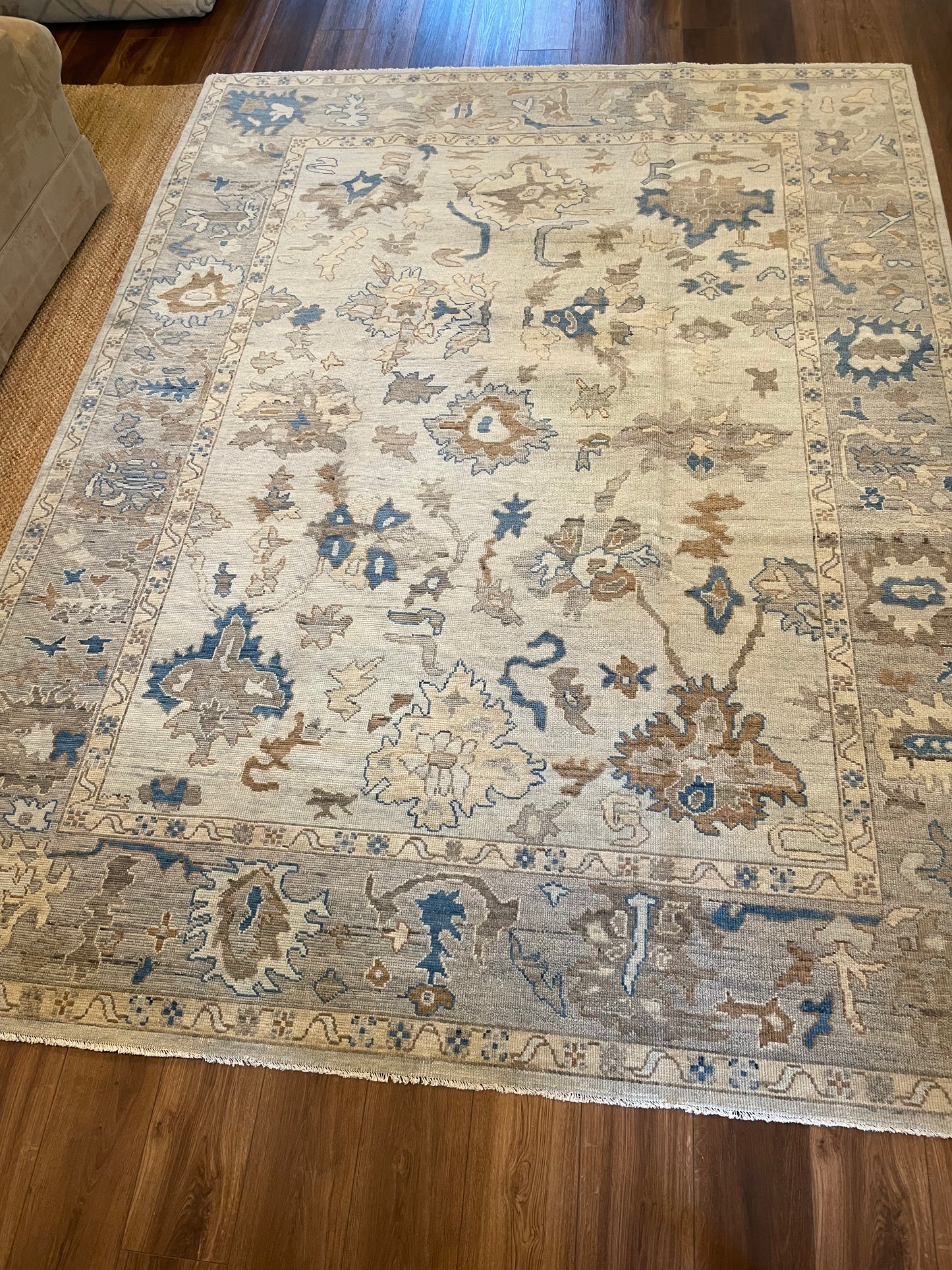 Ollie Modern Oushak Rug | Made to Order – Vintage Rugs by the Bay