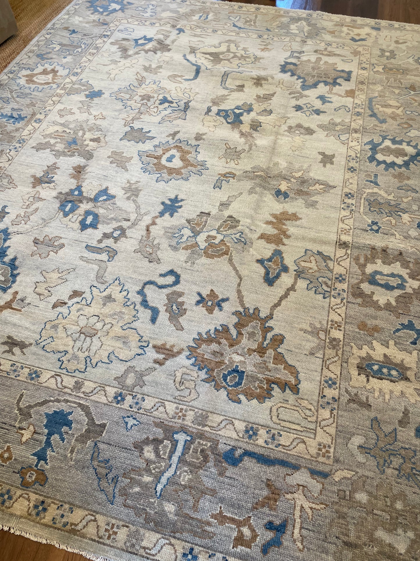 Ollie Modern Oushak Rug | Made to Order – Vintage Rugs by the Bay