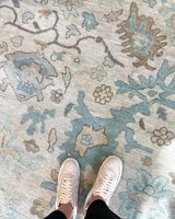 Maggie Modern Oushak Rug sample