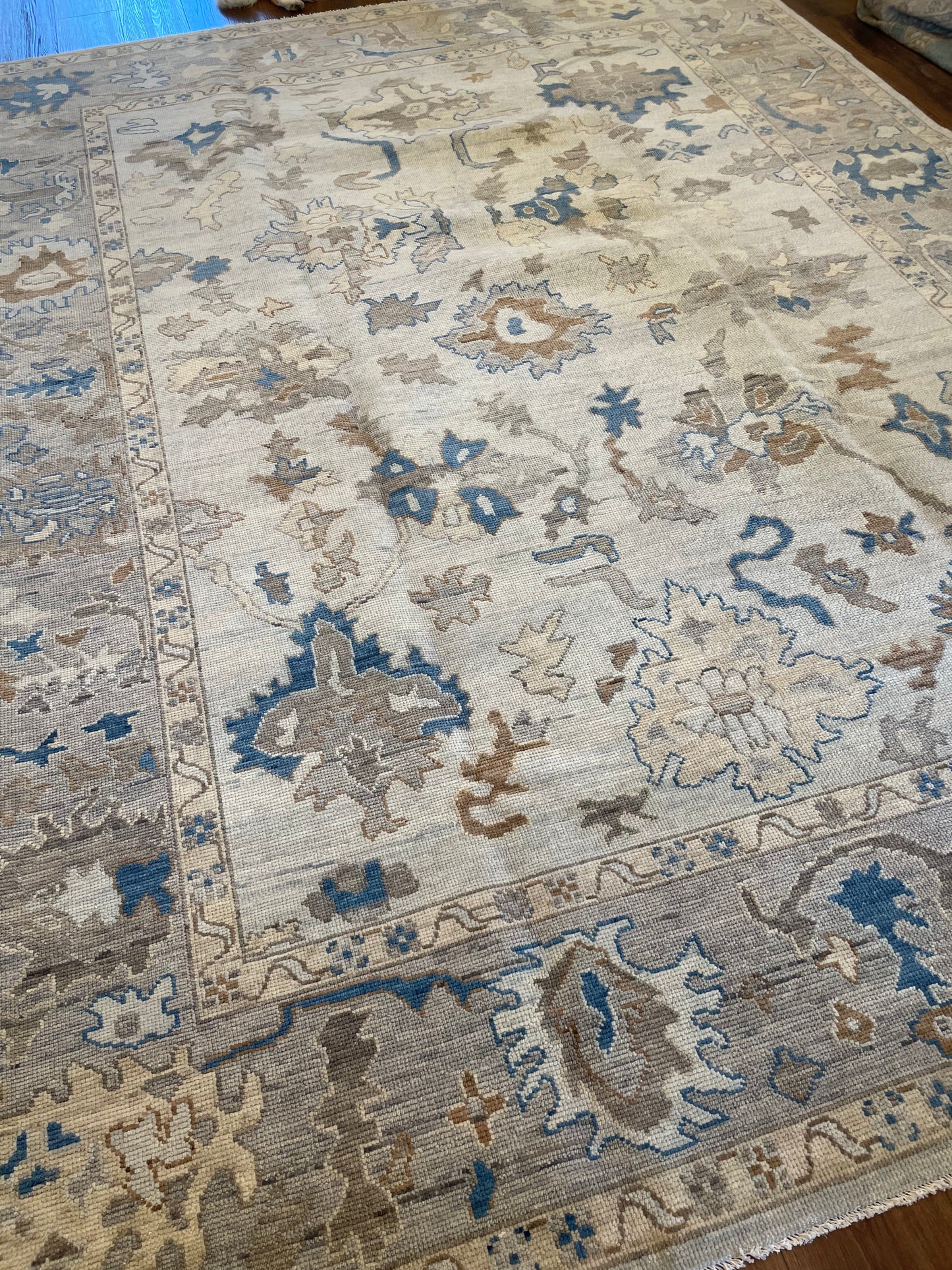 Ollie Modern Oushak Rug | Made to Order – Vintage Rugs by the Bay